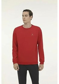 Resim Lumberjack 102024367 Mb-sn75 C Neck Sw 5pr Sweatshirt Kırmızı 