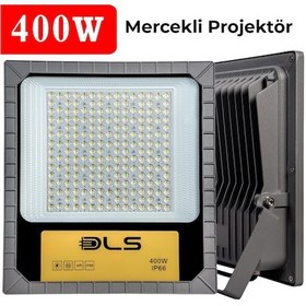Resim 400W Led Projektör Park Bahçe Çevre Site Bina Tabela Dış Mekan Led Lamba 