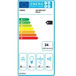 Resim Faber T Dark A90 Ng Siyah Paslanmaz Çelik/cam Davlumbaz 