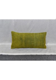 Resim Zehra Abla Halı Yeni El Dokuma Dekoratif Lumbar Kilim Kırlent Yastık Kılıfı 6652 Çok Renkli 