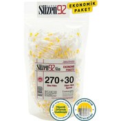 Resim Süzen92 Sigara Ağızlığı Filtresi Slim 270'li Poşet + 30'lu Adaptör 