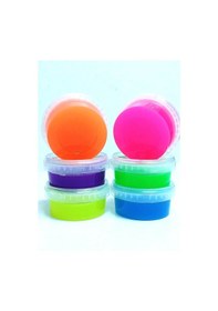 Resim Hayal Sepeti 6 Renk Seçenekli Neon Fosforlu Hazır Slime - Hazır 
