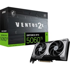 Resim Msı VGA Geforce Rtx 5060 Tı 16G Ventus 2x Oc Plus RTX5060TI 16GB Gddr7 128B DX12 Pcıe 5.0 X16 (3xdp 1xhdmı) Ekran Kartı 