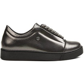 Resim Pierre Cardin PC-52248-3441 Platin - Kadın Spor Ayakkabı 35735 