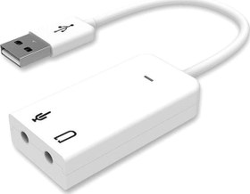 Resim 7+1 Usb Ses Kartı Virtual 3d Kablolu Windows 7/8/10 , Xp Uyumlu Ses Kartı 