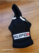 Resim Compax Vites Kapşonu Sweatshirt Vites Süsü Vites Koruyucu Siyah kupon baskılı 
