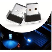 Resim Willowhaven 2 Adet Mini Usb Led Iç Aydınlatma, Aydınlatma Buz Mavisi, Parlaklık Ayarı 