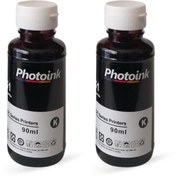 Resim PHOTOINK HP Deskjet 550c 2 Adet Siyah Photoink Mürekkep 