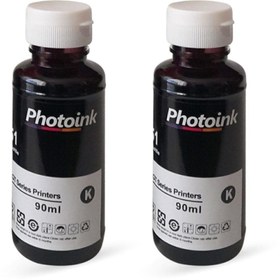 Resim PHOTOINK HP Deskjet 550c 2 Adet Siyah Photoink Mürekkep 