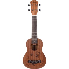 Resim Fenix PS-SKT10-21Y/HK Concert Ukulele (Hello Kity) 