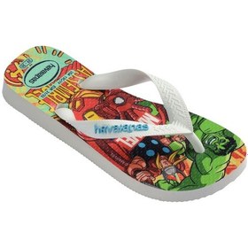 Resim Havaianas Kids Top Marvel Iı Çocuk Parmak Arası Terlik 4148300 Beyaz 
