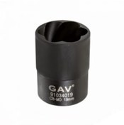 Resim GAV 91034017 1/2'' Havalı Twist Lokma17 Mm (KAFASI BOZULAN LOKMALAR İÇİN LOKMA ANAHTARI) 