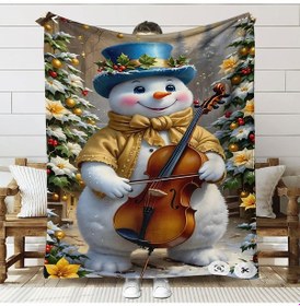 Resim Huntrix K-pop Baskılı Battaniye Kanepe Ve Yatak İçin Flanel Örtü Anime Teması Snt038 150+200cm Snt038 Snt038 