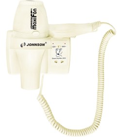 Resim Johnson MaxiFön 110v - 220v Tıraş Prizli Otel Tipi Saç Kurutma Makinesi 1600W 
