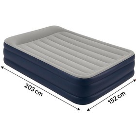 Resim Blooma Çift Kişilik Elektrikli Şişme Yatak 203x152x46 