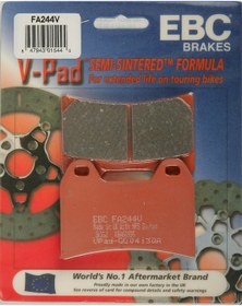 Resim 2015-2021 Mv Agusta Brutale 800 Rr Ön Fren Balatası Ebc Fa244V N11.10345 2015-2021 MV Agusta Brutale 800 RR ön fren balatası EBC FA244V