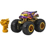 Resim Hot Wheels Monster Trucks Bigfoot Trophy Şampiyonları Scratch At Çok Renkli 
