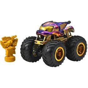 Resim Hot Wheels Monster Trucks Bigfoot Trophy Şampiyonları Scratch At Çok Renkli 