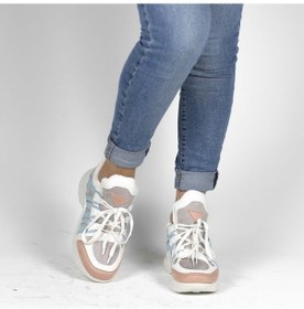 Resim Kadın Renkli Sneakers Ayakkabı 