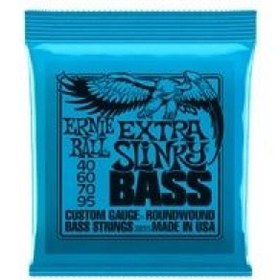 Resim Ernie Ball P02835 Extra Slinky Nickel 40-95 (4 Telli) Bas Gitar Teli 