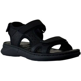 Resim Forelli 40526-g Bruce Siyah Nubuk Erkek Günlük Sandalet 