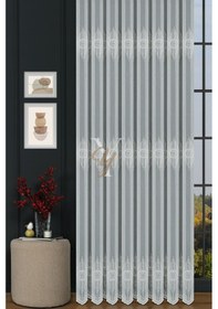 Resim 8p9553 - 12p9553 Tül Perde V-fikse Ekru 