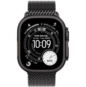 Resim Apple MF1T4TU/A Watch Ultra 3 Gps + Cellular 49 MM Akıllı Saat (Distribütör Garantili) 