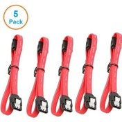 Resim En-labs5 Adet 10cm Sata 3.0 Veri Kablosu, Ssd/hdd Bağlantı, 6gbps, 90/180 Derece Bağlayıcı Mor2 M 