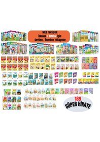 Resim 1.sınıflar İçin Renkli Resimli Kitaplık Seti Her Gün 1 Kitap 