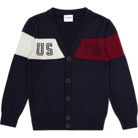 Resim U.s. Polo Assn. Erkek Çocuk Lacivert Hırka (Triko) 50317115-VR033 