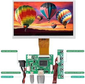 Resim 7 inch IPS 1024x600 Çözünürlüklü Dokunmatik LCD 