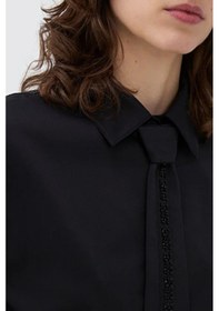 Resim N24yn25147 Nocturne Gömlek Siyah 