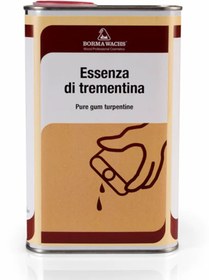 Resim BORMA WACHS Pure Gum Turpentine - Çam Terebentin Yağı 1 L 
