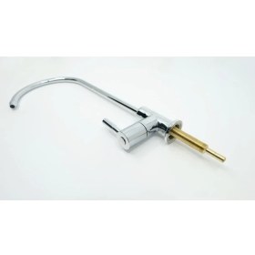 Resim Hype Store Su Arıtma Cihazı Musluğu - Tüm Cihazlara Uyumlu Gümüş Renk Standart Lüks Batarya - Reverse Osmosis F 