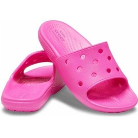Resim Crocs Classıc Crocs Slıde Çocuk Terlik 206396-6qq Pembe 