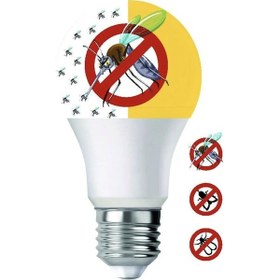 Resim Uzled 10w Led Sinek Kovucu Ampül E27 