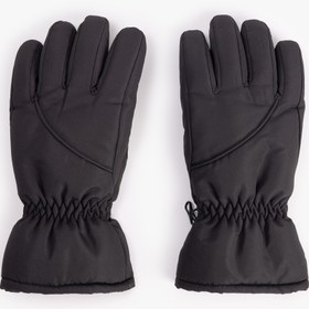 Resim Erkek Kaydırmaz Özellikli Dikiş Detaylı Kayak Eldiveni 