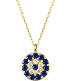 Resim Altın Nazar Boncuğu Kolye Kly00199 Kly00199 Altınsepeti Sarı 