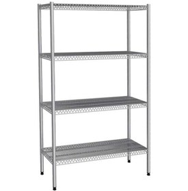 Resim Tel Raf-4 Katlı-Inox 201-183X46X180 Cm 