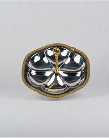 Resim LAMEDORE Black Pearl Halat Desenli 6'lı Mini Kek Standı 