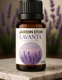 Resim JARDIN D'OR LAVANTA Esansiyel Uçucu Koku Yağı Buhurdanlık Yağı Difüzör Esansı Ortam Kokusu 10 ml 