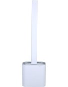 Resim Vkemall Esnek Tpr Fırçalı Kısa Saplı Klozet Fırçası - Hijyenik Tutuculu, Çizik Yapmayan, Kolay Temizlik 