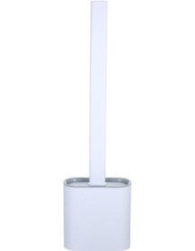 Resim Vkemall Esnek Tpr Fırçalı Kısa Saplı Klozet Fırçası - Hijyenik Tutuculu, Çizik Yapmayan, Kolay Temizlik 