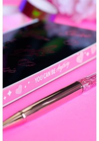 Resim Sgirls- Sert Kapak Planlayıcı Defter 8,5x18,5 Cm , 100 Gr. 80 Yaprak Ivory. Siyah 
