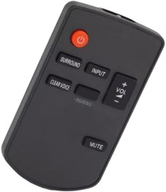 Resim ASHATA Evrensel Soundbar Uzaktan Kumanda RM-ANU192 RMANU192 HT-CT60BT SA-CT60BT Ile Uyumlu, TV Için LC-32LB591U LC-32LB481U, ABS Uzaktan Kumanda 