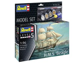 Resim Revell Model Set 1:96 HMS Beagle 65458 