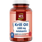 Resim NCS Krill Oil 1000 Mg Astaksantin 2 Mg 90 Softgel 