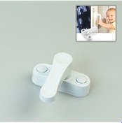 Resim Pvc Kapı ve Pencere Emniyet Kilidi Çekmeli Beyaz 