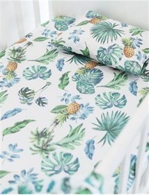 Resim Miya Miya Design Miya Miya Bebek Çarşaf Kiti (Pamuk Saten) - Tropicae 
