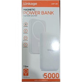 Resim Linkage Taşınabiilir Şarj Aleti PowerBank 5000mAh Batarya Kapasitesi POWERBANK VE WİRELESS ŞARJ ALETİ 